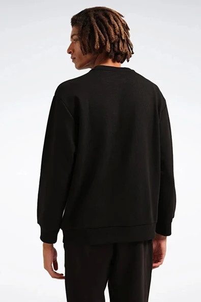 Reebok New Id Reg Crew 0 Yaka Erkek Sweat - Siyah - 9