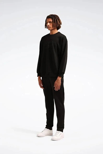 Reebok New Id Reg Crew 0 Yaka Erkek Sweat - Siyah - 7