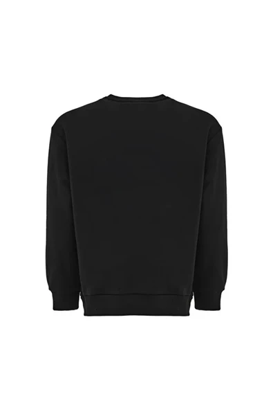 Reebok New Id Reg Crew 0 Yaka Erkek Sweat - Siyah - 3