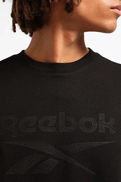 Reebok New Id Reg Crew 0 Yaka Erkek Sweat - Siyah - 10