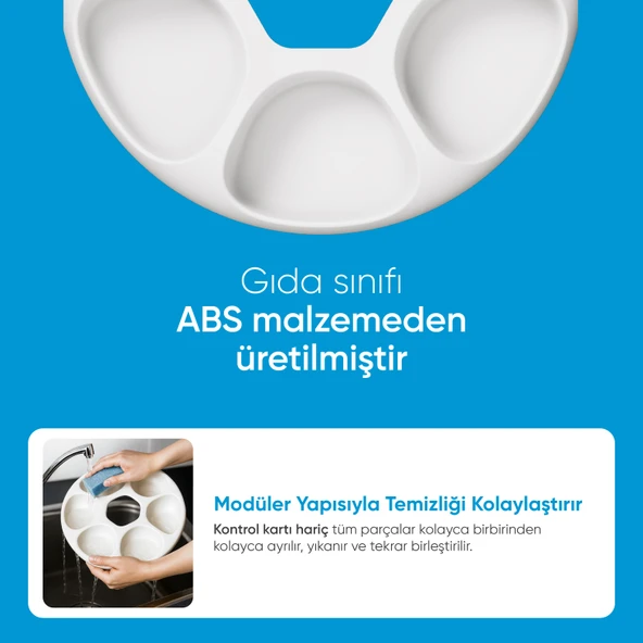 6 Hazneli Akıllı Mama Kabı - 5