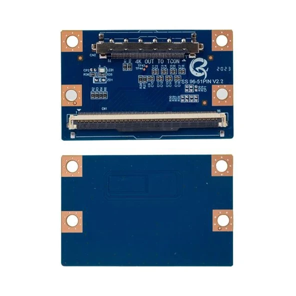 WEKO 96 PIN- 51 PIN SAMSUNG MU TU T-CON FLEXI ÇEVİRİCİ BOARD 2*96 Pin SAM V2,2 ürün görseli 1