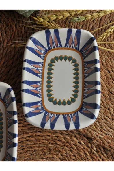 M art Home Sipahi 2 li Mini Sunum Tabağı 10x14 c - 2