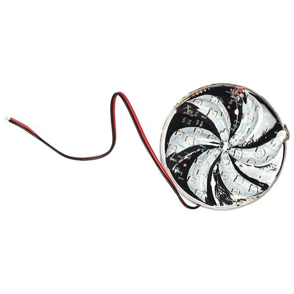 Powermaster PM-18642 Elektrikli Led İşaret Cihazı DC12V Döner İşaret Tekli - Resim 2