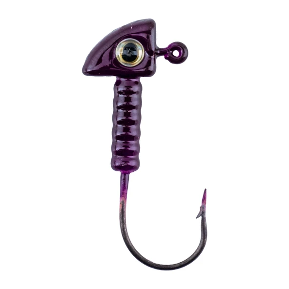 Kurşunlu Jighead Zoka - 7g - Fishack - Mor (XHA06) - 5 Adet - Resim 2