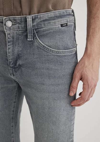 Mavi Erkek Slim Fit Minimalist Jean Pantolon - Günlük Şıklık - 3