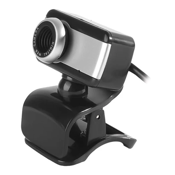 Powermaster Tak-Çalıştır 2 MP Mikrofonlu 480P Usb Webcam PC Kamera PM-2433 - 3