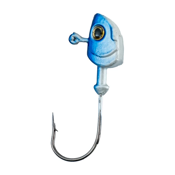 Kurşunlu Jighead Zoka - 8g - Fishack - Mavi Beyaz (XHA11) - 5 Adet - 2