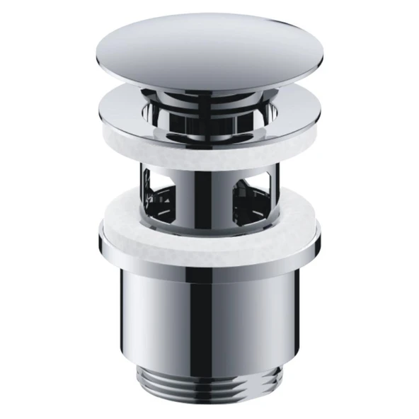 Yak Bas Bırak Taşmalı Lavabo Sifon Başlığı 102199625