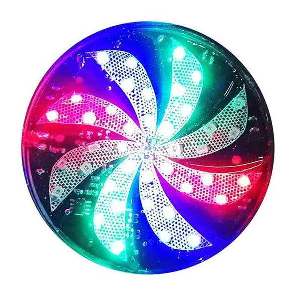 Powermaster PM-18643 Elektrikli Led İşaret Cihazı DC12V Döner İşaret İkili Paket ürün görseli 1