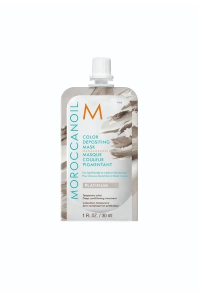 Moroccanoil Mo Color Deposıt Mask Platınıum 30gl Global X100 ürün görseli 1