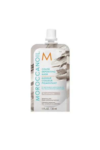 Moroccanoil Mo Color Deposıt Mask Platınıum 30gl Global X100 - Resim 4