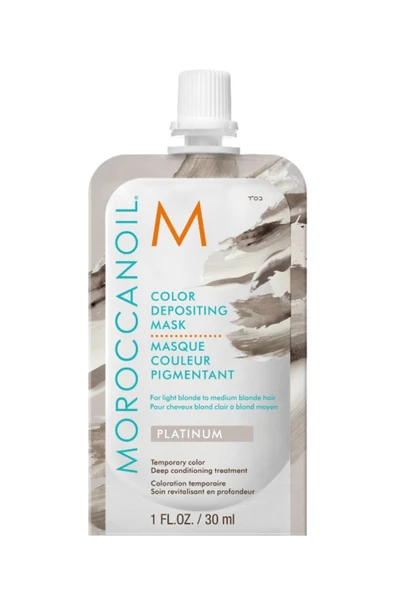 Moroccanoil Mo Color Deposıt Mask Platınıum 30gl Global X100 - Resim 2
