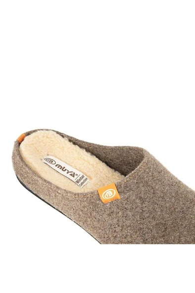 Muya İontas 36900-004 Kadın Kışlık Ev Terliği Kahve 36-40 - Resim 3
