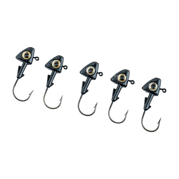 Jighead - Zoka - Kurşunlu Olta İğnesi - (XH-A 07) - Siyah - 10 Gr - Resim 3