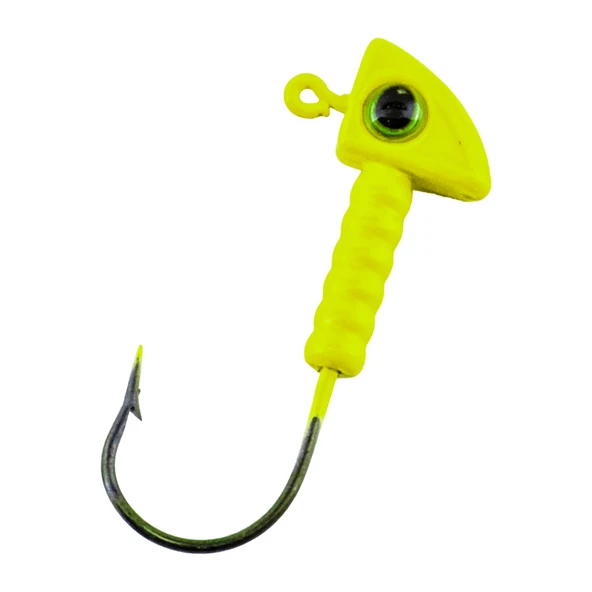 Jighead - Zoka - Kurşunlu Olta İğnesi - (XH-A 06) - Açık Yeşil - 8 Gr