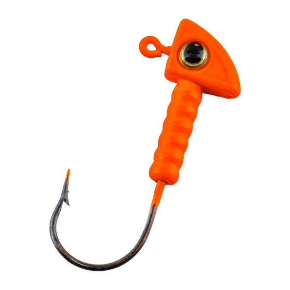 Jighead - Zoka - Kurşunlu Olta İğnesi - (XH-A 06) - Turuncu - 7 Gr - 10 Adet - Resim 4