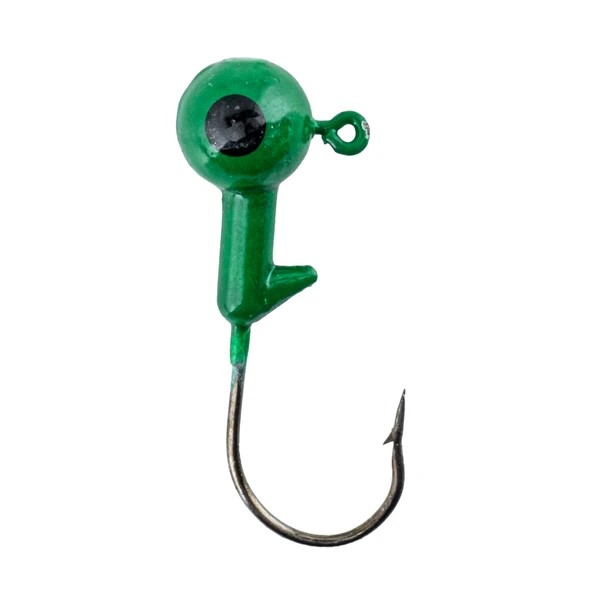 Jighead - Zoka - Kurşunlu Olta İğnesi - (XH-A 02) - Yeşil - 21 Gr - Resim 2