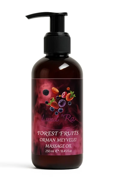 Lunara Masaj Yağı Yoğun Etkili Aromaterapi Vücut Masaj Spa Yağı Orman Meyveli 250 ML - 2