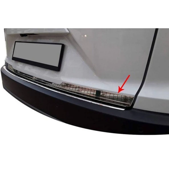 Renault Megane 4 Kapı Eşiği 4 Parça - Krom Taşlı | 2016 ve Sonrası, HB/SD - 2