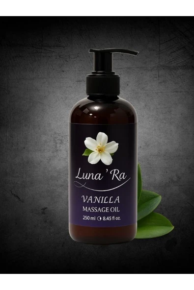 Lunara Masaj Yağı Yoğun Etkili Aromaterapi Vücut Masaj Spa Yağı Vanilyalı 250 ML - 1
