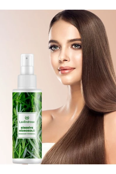 Lavendrose Saç Dökülmelerine Karşı Biberiye Suyu Hidrosolü Saç Tonik - Saç Uzamasını Destekleyici 100ml - Resim 2