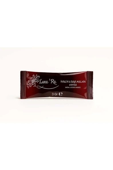 Lunara İnülin Ve Bromelain Coffee 2 ADET- 30 Şase Detox Kahve - 2