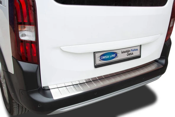 Ford Focus Arka Tampon Eşiği - Krom | 2018 ve Sonrası, SW