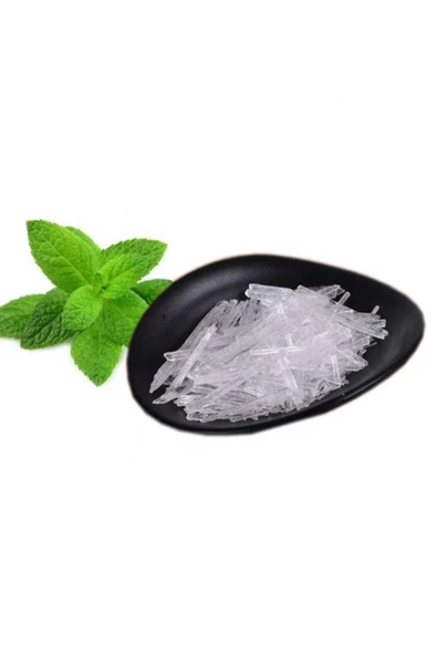 KEEPSAKE 100 Gr Kristal Mentol 1. Kalite Doğal Mentol Hamam Sauna Mentolü Crystal Menthol - 3