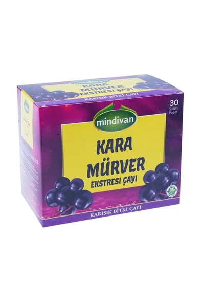 Mindivan Kara Mürver Çayı 30lu ürün görseli