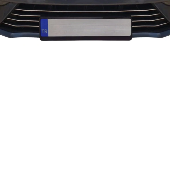 Mercedes E Class W213 Arka Tampon Eşiği - Krom | 2016 ve Sonrası - 3