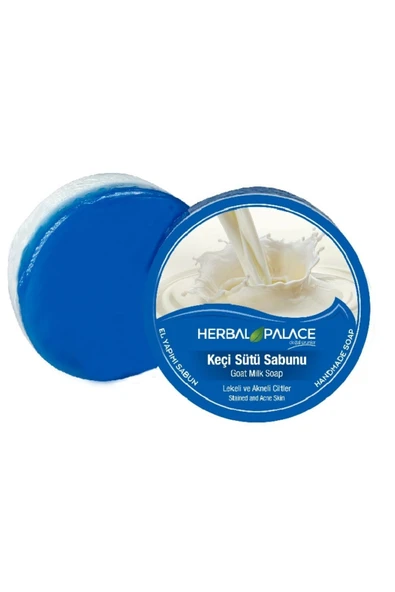 Herbal Palace El Yapımı Keçi Sütü Sabunu 125 Gr. X 2 Adet Siyah Nokta Akne Leke Kırışıklık Giderici - 2