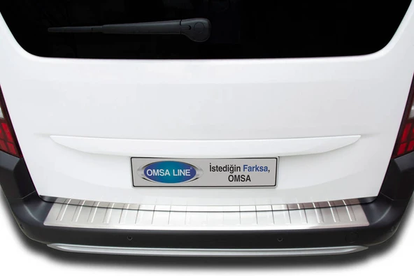 Ford Focus Arka Tampon Eşiği - Krom | 2018 ve Sonrası, SW - 7