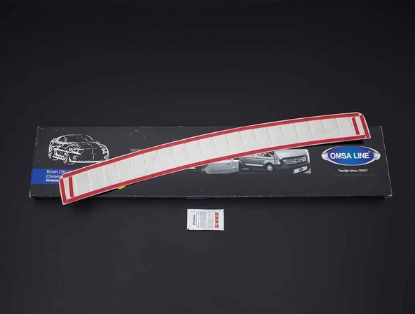 Opel Astra H Arka Tampon Eşiği - Krom | 2004-2009 Arası, SW - 4