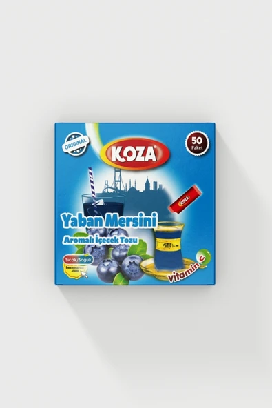 Koza Tek İçimlik Yaban Mersini Aro. İçecek Tozu (50 Stick) - Resim 2