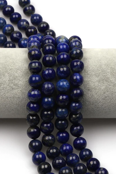 Lapis Lazuli (AA Kalite) Doğaltaş Dizi 10 mm Küre Kesim ürün görseli