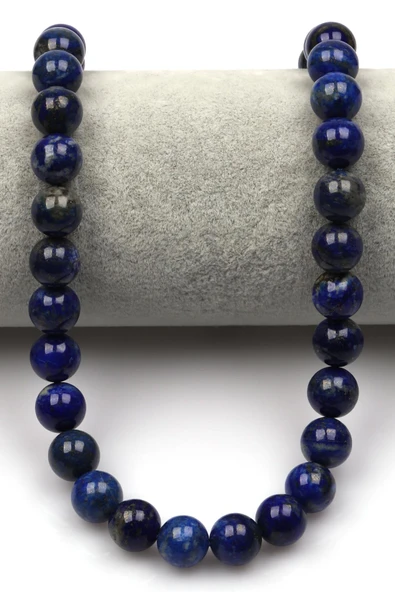 Lapis Lazuli (AA Kalite) Doğaltaş Dizi 10 mm Küre Kesim - Resim 2