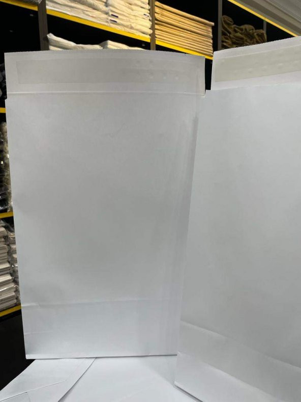 Kraft Hediye Beyaz 31x9x41+6 Paketi 25 li Paket