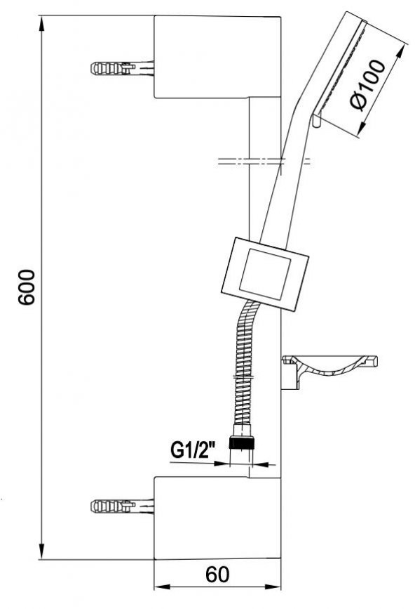 Eca Nobilis Banyo Duş Seti - Altın (Gold) 102846011 - 2