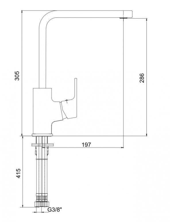 Eca Tiera Eviye Mutfak Bataryası- Krom Kırmızı 103318065 - 2