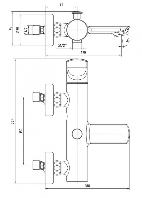 Eca Myra Banyo Bataryası- Kırmızı 104302470 - 2