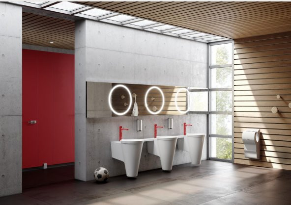 Eca Myra Yüksek Tip Lavabo Bataryası - Kırmızı 104308984 - 3