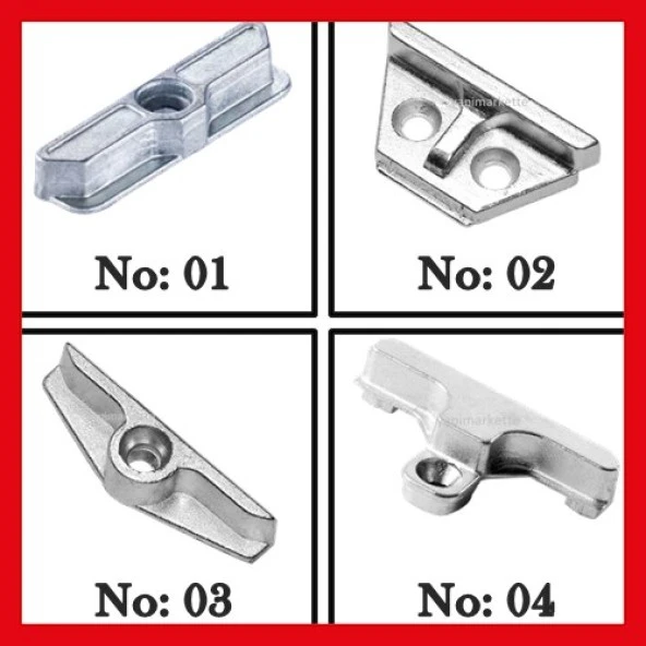 Pimapen Egepen Pencere İspanyolet Kilit Karşılığı Tamir Ürünü