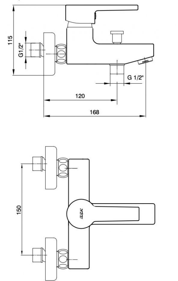 E.C.A. Delta Banyo Bataryası - Resim 2