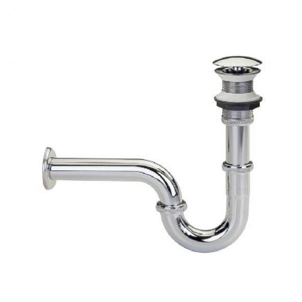 Yak U Borulu Süzgeçli Sabit Kapaklı Lavabo Sifonu 102119058 - 1