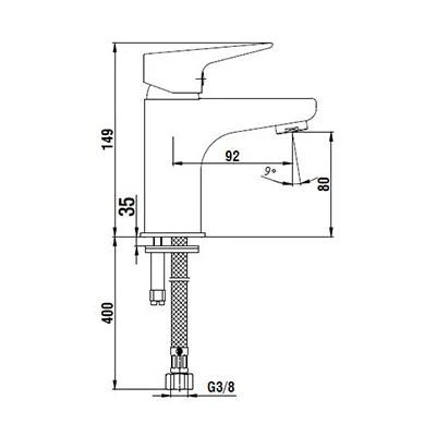 Ar Fia Lavabo Bataryası Mat Siyah 103508962 - 2