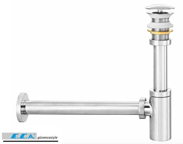 Yak Minimal Süzgeçli Sabit Kapaklı Lavabo Sifonu 102119059 ürün görseli 1