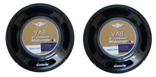 Cadence VA8 20 cm Midrange Hoparlör Takımı 550W 100 RMS - 2