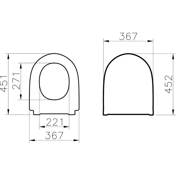 Vitra Nest QuantumFlush Slim Soft Klozet Kapağı - 7