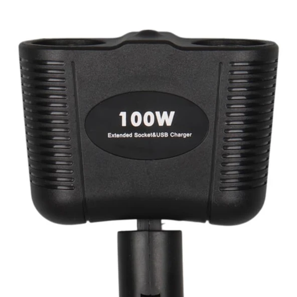 Olesson 1643 12-24V 100W 2'LI Araç Çakmak Çoklayıcı - Resim 3